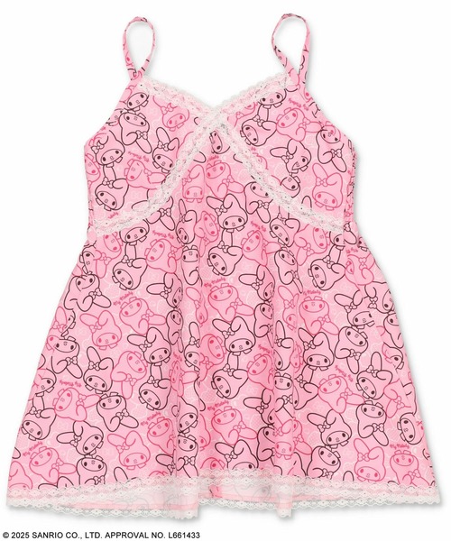sanrio（サンリオ） チュニック 「マイメロディ＆クロミ」総柄チェック