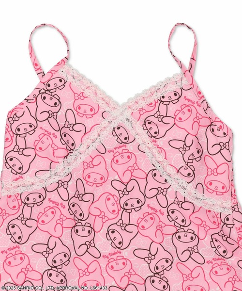 sanrio（サンリオ） チュニック 「マイメロディ＆クロミ」総柄チェック