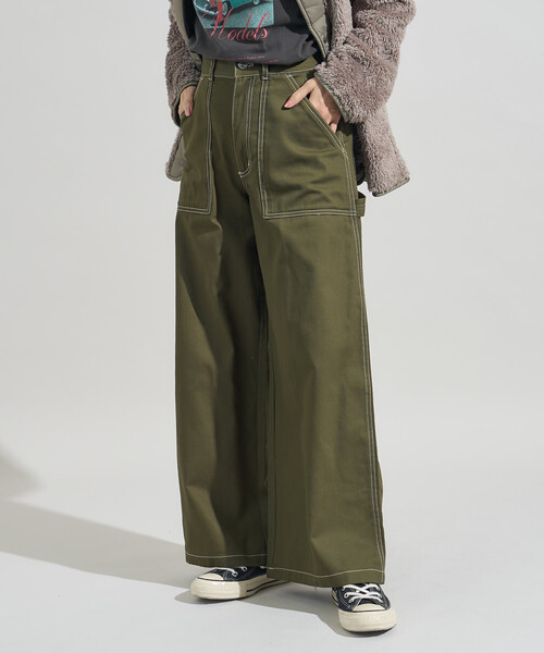 pual ce cin 「PUAL CE CIN」 カーゴパンツ FREE ブラック レディース