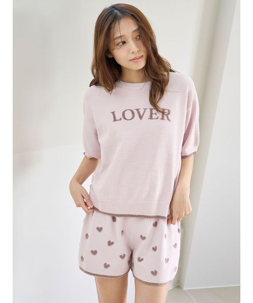 snidelhome ルームウェア SNIDEL HOME パジャマ ルームウェア ニットセットアップ
