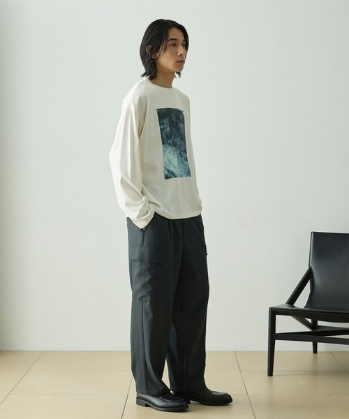 EMMA CLOTHES（エマクローズ） tシャツ 「速乾」ピグメント加工アート