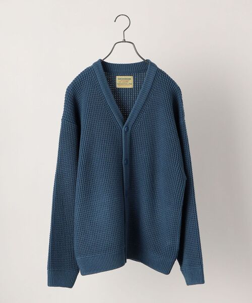 SKOOKUM（スクーカム） ニットカーディガン LARGE キャメル メンズ