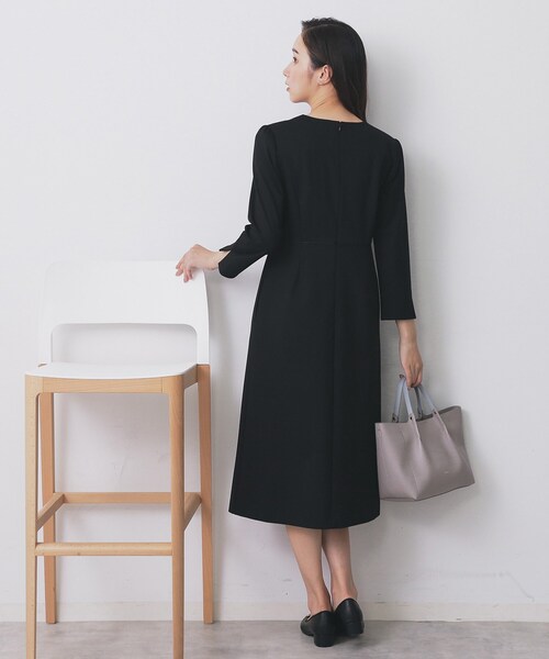 index（インデックス） ワンピース 卒業式 ストレッチキーネック