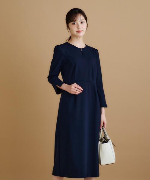 index（インデックス） ワンピース 卒業式 ストレッチキーネック