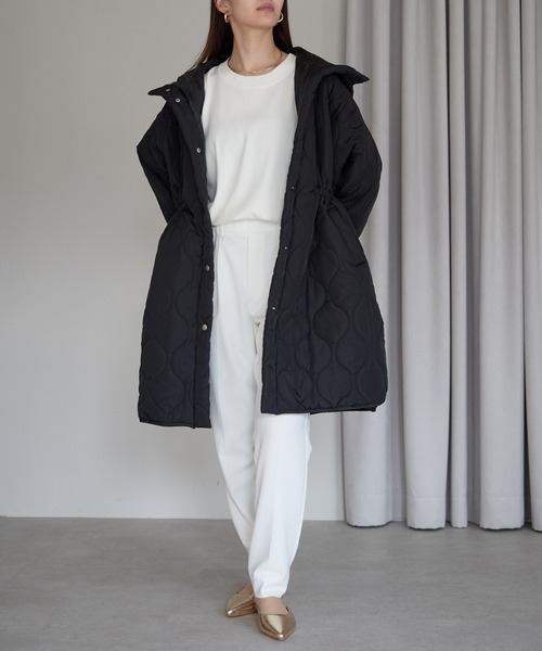 New Balance キルティングフード付きアウターホワイトMサイズ New Balance キルティングフード付きアウターホワイトMサイズ - メルカリ