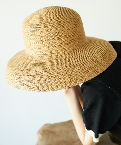 「VACANCY」 ストローハット FREE ベージュ レディース_画像7