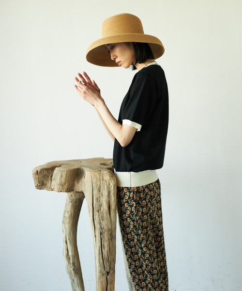 「VACANCY」 ストローハット FREE ベージュ レディース_画像9