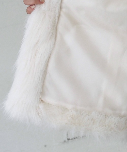 tiptop（ティップトップ） ベスト ジレ ロングフォックスファーベスト