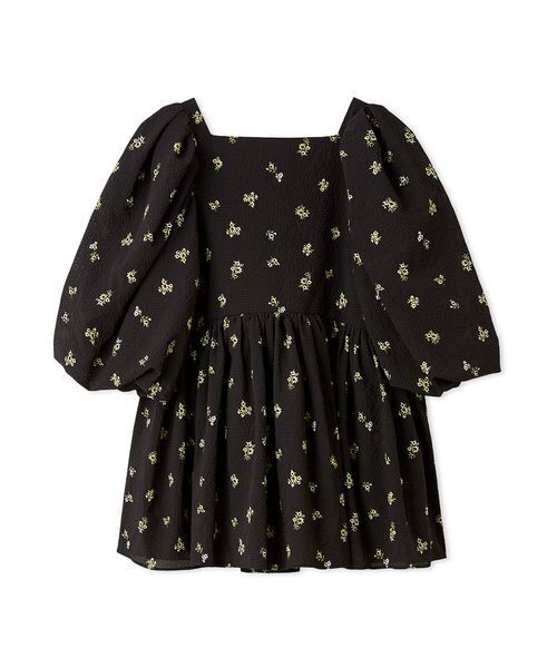 Mila Owen（ミラオーウェン） ブラウス シャツ バックリボンバルーン