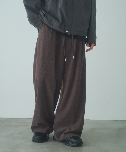DOOPZ（ドープス） ワイドパンツ スラックス Double Face Baggy Slacks