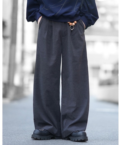 DOOPZ（ドープス） ワイドパンツ スラックス Double Face Baggy Slacks