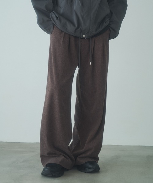 DOOPZ（ドープス） ワイドパンツ スラックス Double Face Baggy Slacks