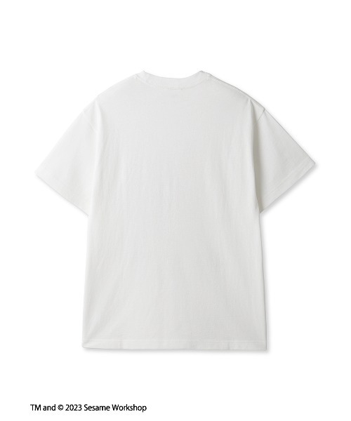 「SESAME STREET」 半袖Tシャツ LARGE ホワイト レディース_画像8