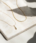 ネックレス 「金属アレルギー対応」華奢ドロップ...の詳細画像4