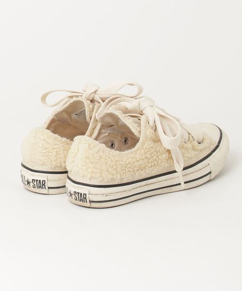 「CONVERSE」 ローカットスニーカー 24cm ホワイト レディース_画像2