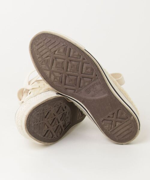 「CONVERSE」 ローカットスニーカー 24cm ホワイト レディース_画像3