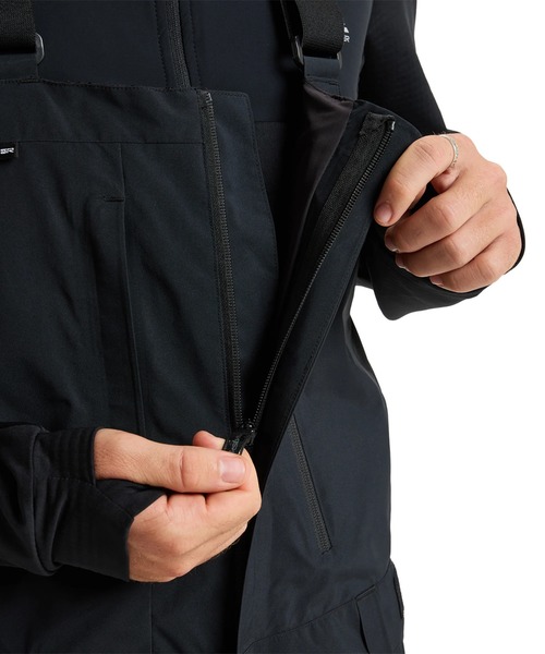 ワイドパンツ パンツ ALTOSTRATUS STRET GORE-TEX BIB/クイックシルバーゴアテックススキースノーボードウェア(ビブパンツ)の画像