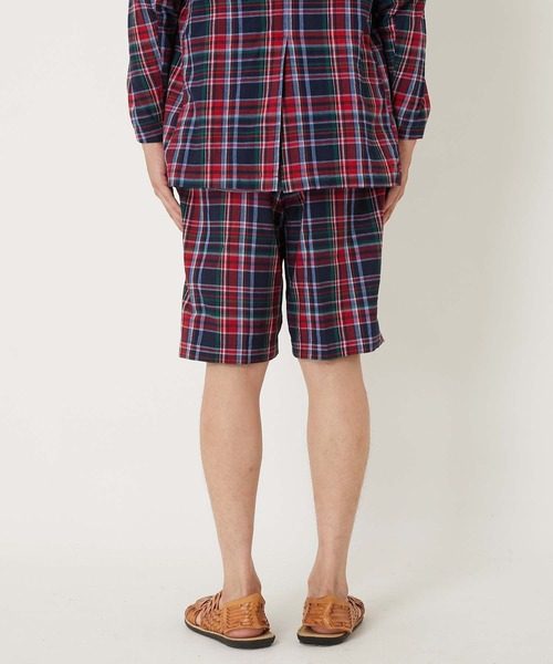 「HOLLYWOOD RANCH MARKET」 ショートパンツ L レッド メンズの画像