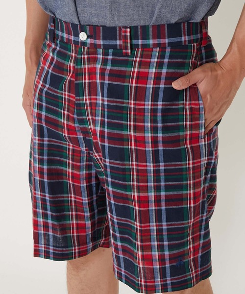 「HOLLYWOOD RANCH MARKET」 ショートパンツ L レッド メンズの画像