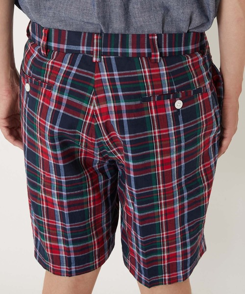 「HOLLYWOOD RANCH MARKET」 ショートパンツ L レッド メンズの画像