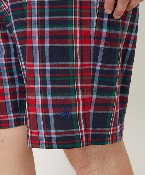 「HOLLYWOOD RANCH MARKET」 ショートパンツ L レッド メンズの画像