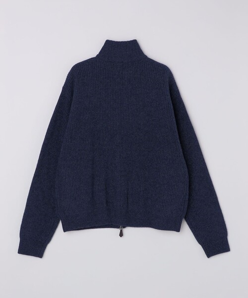 SHIPS（シップス） カーディガン SHIPS: ウール ドライバーズ ジップ