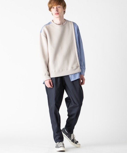 「rehacer」 長袖シャツ X-LARGE ネイビー メンズ_画像6