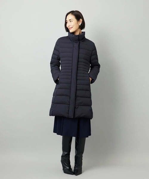 MICHEL  ブラックダウンコート MICHEL KLEIN（ミッシェルクラン） ダウンコート ダウンジャケット