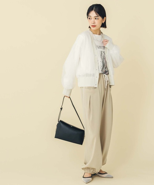 「Gready Brilliant」 「FAVORI」カーディガン 38 オフホワイト レディース_画像3