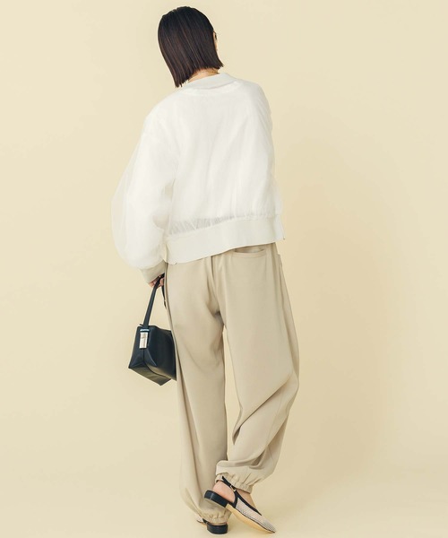 「Gready Brilliant」 「FAVORI」カーディガン 38 オフホワイト レディース_画像4