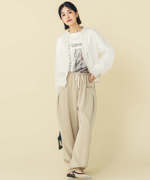 「Gready Brilliant」 「FAVORI」カーディガン 38 オフホワイト レディース_画像5