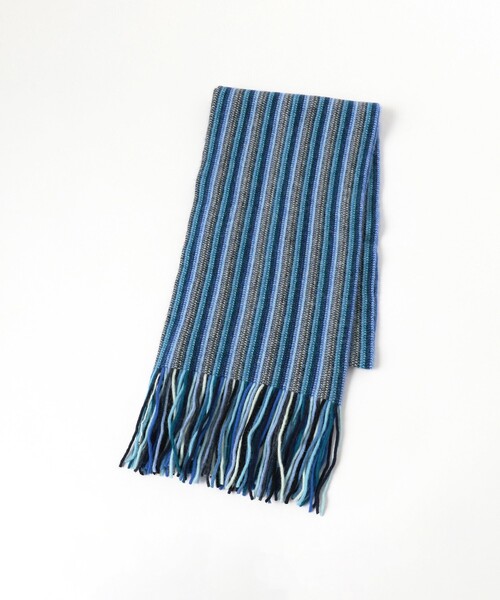 BEAMS（ビームス） マフラー 「別注」ROBERT MACKIE / Multi Stripe