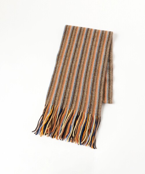 BEAMS（ビームス） マフラー 「別注」ROBERT MACKIE / Multi Stripe