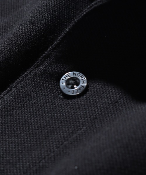 「THE NORTH FACE」 半袖ポロシャツ L ブラック メンズの画像