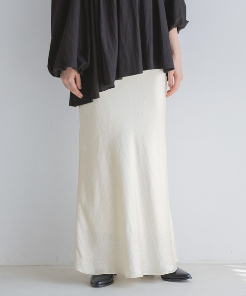 「A part by」 ロングスカート MEDIUM ブラック レディース_画像5