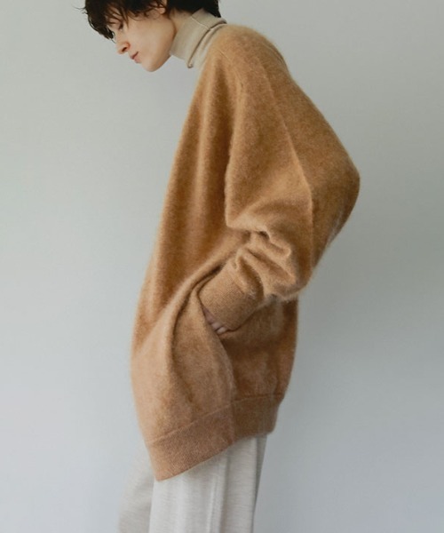 ETRE TOKYO（エトレトウキョウ） カーディガン SANTEカシミヤヘアリー