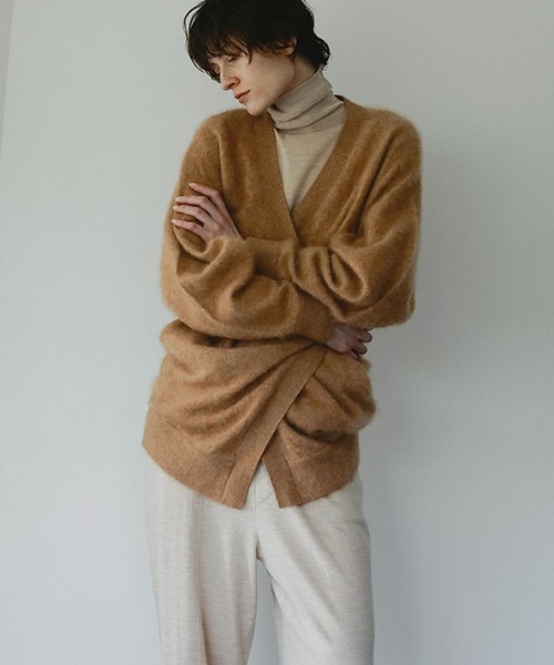 ETRE TOKYO（エトレトウキョウ） カーディガン SANTEカシミヤヘアリー