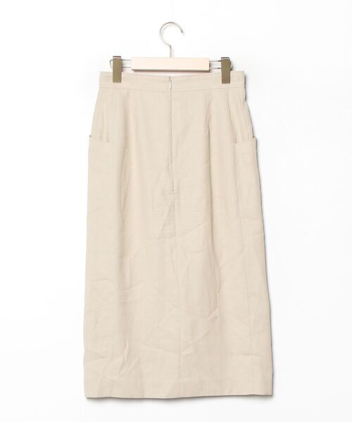 「BOSCH」 タイトスカート 36 ベージュ レディース_画像2
