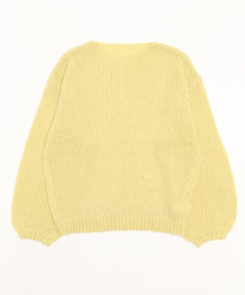 「NEUNA」 長袖ニット FREE ライトグリーン レディース_画像2