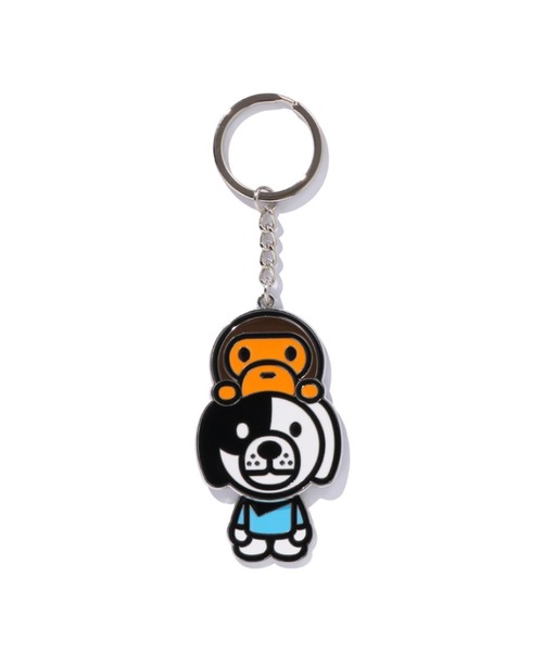 A BATHING APE（アベイシングエイプ） キーホルダー BABY MILO ON