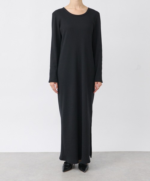 RIVE DROITE（リヴドロワ） 長袖ワンピース 36 ブラウン レディース