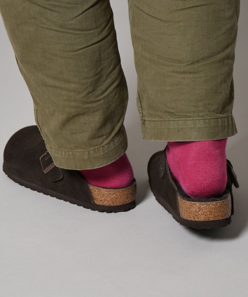 「BIRKENSTOCK」 サンダル 42 赤銅色 メンズ