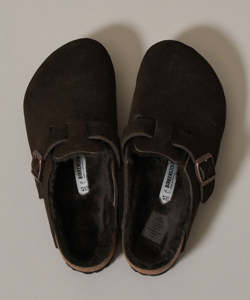 「BIRKENSTOCK」 サンダル 42 赤銅色 メンズ