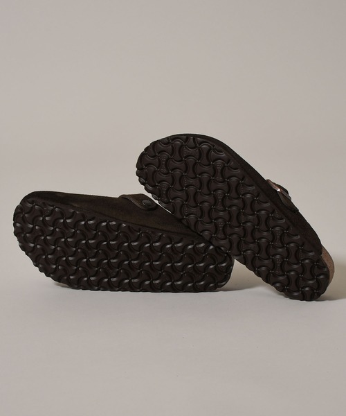「BIRKENSTOCK」 サンダル 42 赤銅色 メンズ