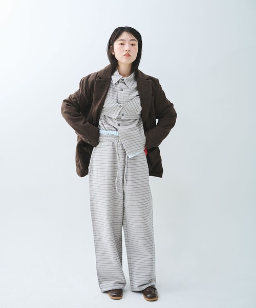 common gull products. ブラウス シャツ 駅の吐息図をパジャマパンツに