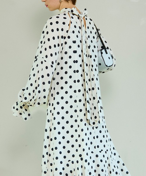 MAISON SPECIAL（メゾンスペシャル） ワンピース 2WAY Sleeve Dot One