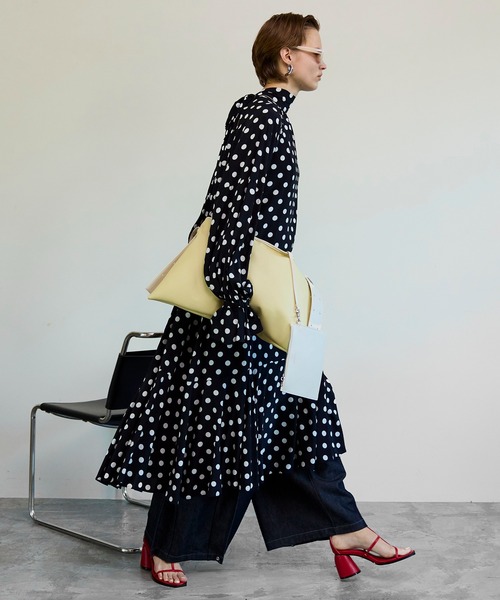 MAISON SPECIAL（メゾンスペシャル） ワンピース 2WAY Sleeve Dot One