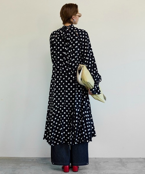 MAISON SPECIAL（メゾンスペシャル） ワンピース 2WAY Sleeve Dot One