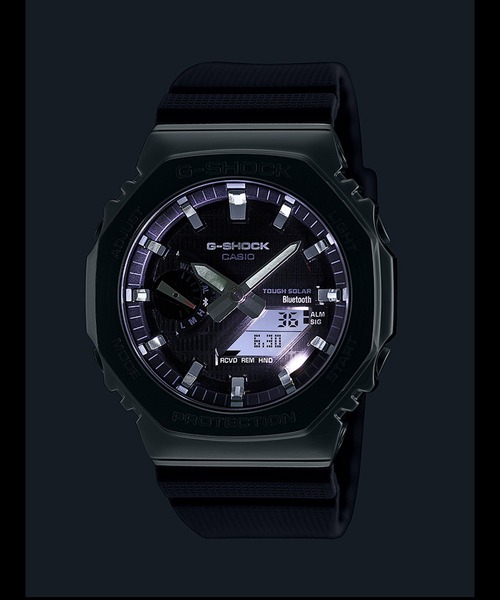 G-SHOCK 「G-SHOCK」 デジタル腕時計 FREE ブラック×シルバー メンズ