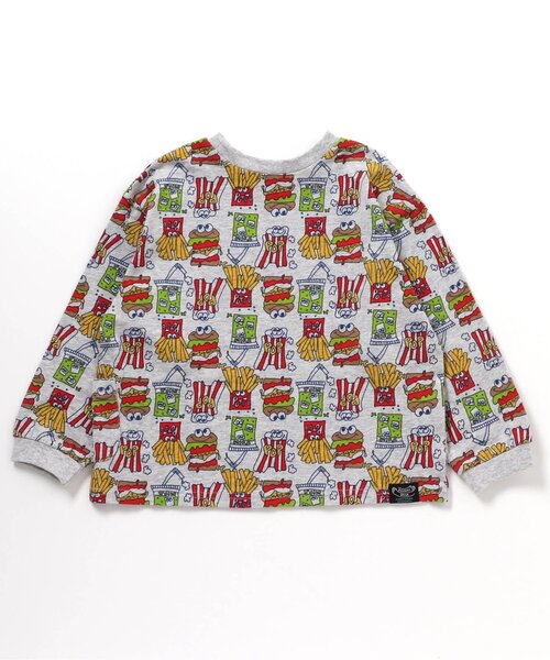 BREEZE（ブリーズ） tシャツ DAISUKI総柄ロンT キッズ 子供服 男の子